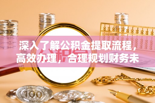 大雅深入了解公积金提取流程，高效办理，合理规划财务未来