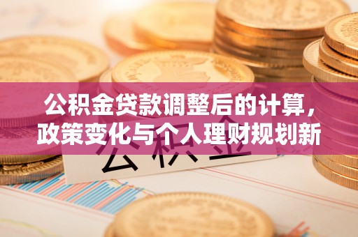 大雅公积金贷款调整后的计算，政策变化与个人理财规划新方向